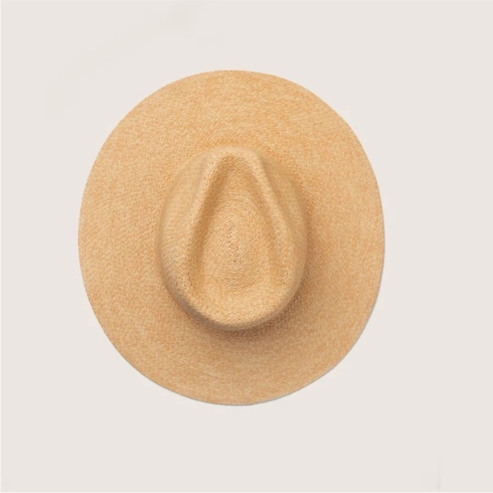 NWT Will + Bear Sawyer Sand Medium Brim Straw Hat Unisex - Picture 2 of 14